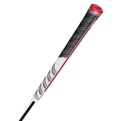 Golf Pride MCC ALIGN Golf Club Grip - All-Weather Hybrid Grip with Raised Ridge Technology for Men & Women - Brushed Cotton Cord & Pebbled Texture - Midsize