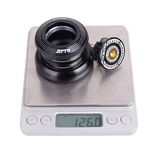 Bike Headset CNC 44mm for Mountain Bikes - Black