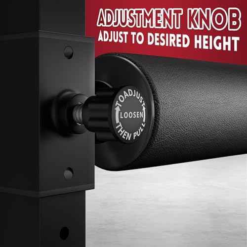 Fitvids Bulgarian Split Squat Stand, Single Leg Squat Roller, One Leg Squat Stand, Stand-Alone Machine Leg Curl for Lower Body training