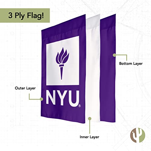 Outdoor Garden Flag 12x18 Inch Double-Sided Polyester Decorative Banner for Yard & Home