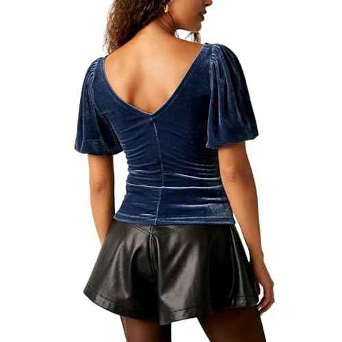 Free People Cupcake Velvet Top