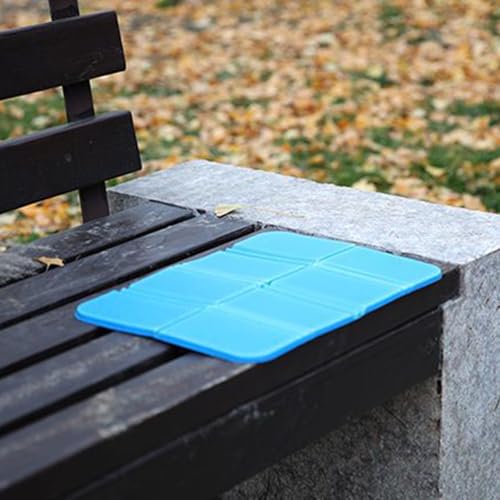 Foldable Waterproof Foam Seat Cushion, Portable Sit Pad for Camping, Picnic, Hiking, Outdoor Festival & Stadium, Blue