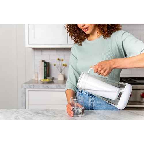 LifeStraw Home Water Pitcher Replacement Pack, 1-Year Supply, for Protection Against Bacteria, Parasites, microplastics, PFAS and 30+ contaminants