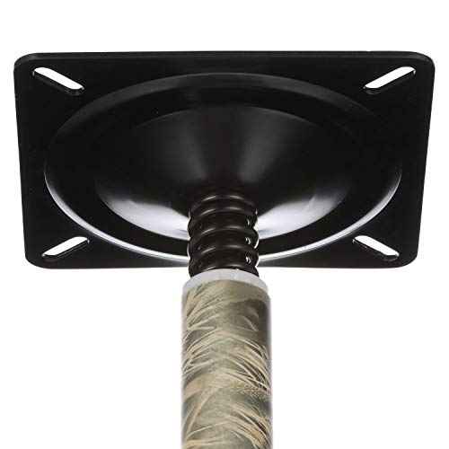 Attwood 97749C-7 Swivl-Eze Lock¡¯N-Pin ¨ú-Inch Pedestal Package, Camouflage Finish, 11 Inches Tall, 7-Inch x 7-Inch Base Plate