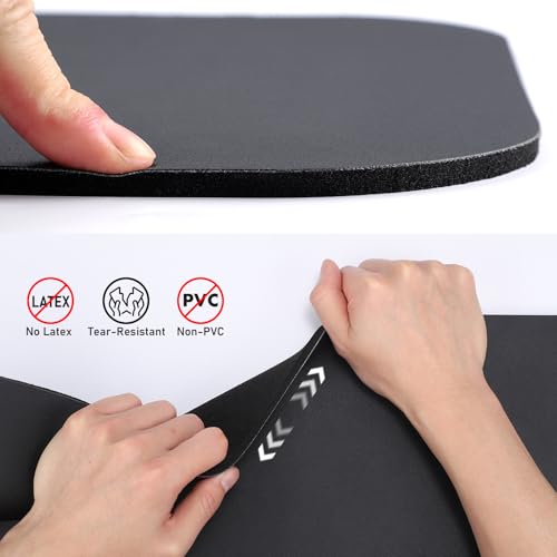 6mm Vibration Absorbing Exercise Bike Mat for Peloton & Cardio Equipment