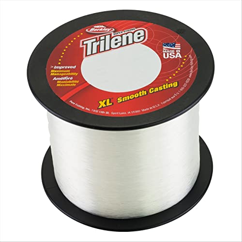 Berkley Trilene XL Monofilament Fishing Line 8lb Test, 3000 Yards, Clear