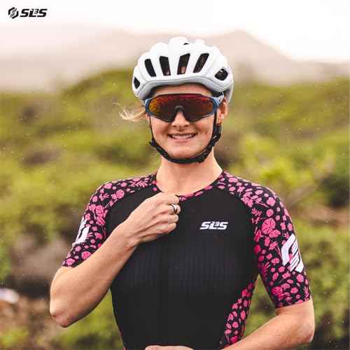 SLS3 Triathlon Suits Women Elite Aero Sleeved Tri Suit Women, Trisuit, Quick-Dry, Italian Chamois, Ready for Any Distance