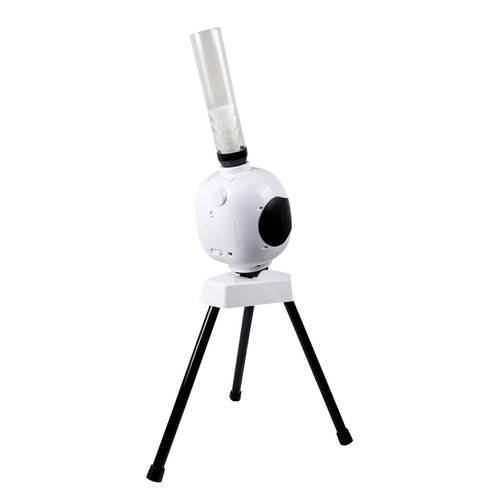 SHATUOA Adjustable Angles Badminton Pitching Machine, Portable Badminton Training Machine Automatic Shuttlecock Launcher with Two Power Modes for Indoor and Outdoor Practicing