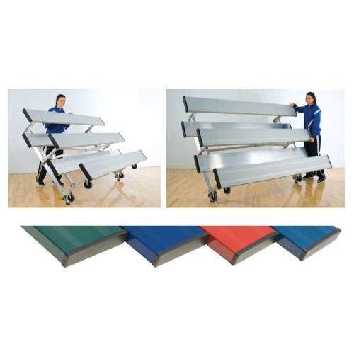 15' Tip 'n Roll Bleachers (3 Rows)
