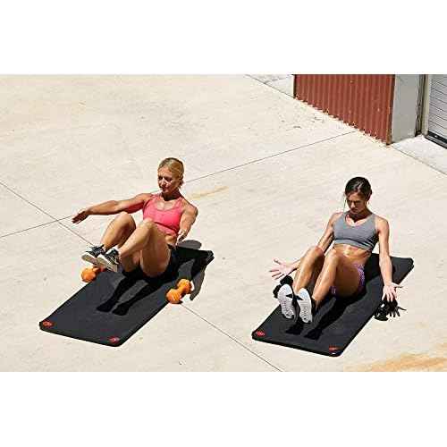 SPRI Hanging Exercise Mat, Fitness & Yoga Mat for Group Fitness Classes, Commercial Grade Quality with Reinforced Holes