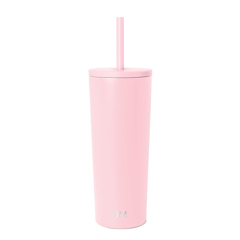 Simple Modern Iced Coffee Tumbler 24oz - Pink (Blush) variation included