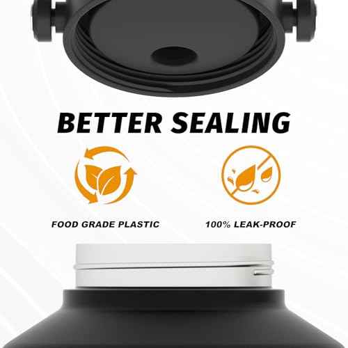 WATERSY Jug Lid for BJPKPK Half Gallon£¬ 2/3-Gallon and One Gallon Jugs £¬Fits 3.54-inch Caliber Water Bottles£¬Made of BPA Free Plastic£¬Easy to Carry£¬Sturdy and Long-Lasting