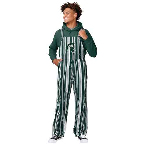 FOCO NCAA Mens NCAA College Team Logo Bib Overalls