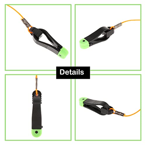 Fishing Line Release Clips with 17 Inch Leader Pack of 2