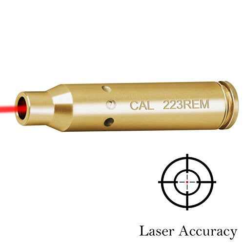 MidTen Bore Sight Laser 9mm/223 5.56mm/30-06/25-06/270 Laser Bore Sighter Boresighter with Batteries