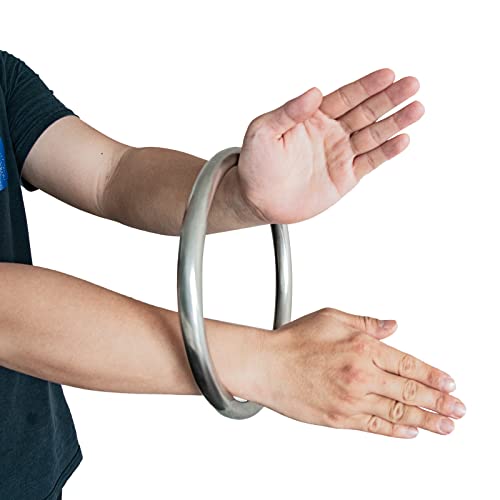 Wing Chun Stainless Steel Ring Training Equipment 9.8 Inch - Yewen Sau