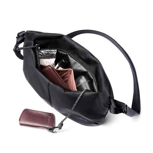 Bellroy Laneway Sacoche (versatile crossbody bag/side bag that sits flat, slimline travel pouch for passports)