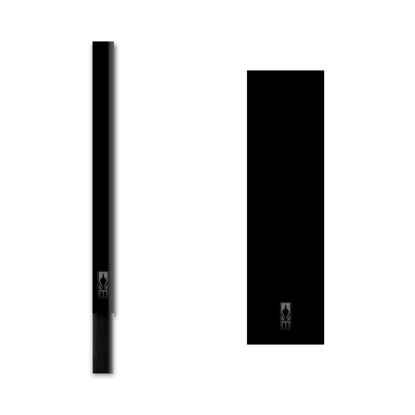 Bohning 4" Solid Arrow Wraps, Large, Blackout