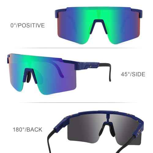 MARIDA Sunglasses for Men&Women, UV400 Protection Sports Sunglasses With Adjustable Temple, Driving Fishing Sports Mens Sunglasses