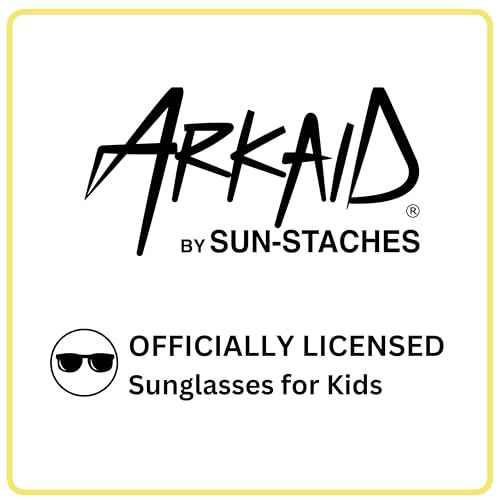 ARKAID Minions Sunglasses for Kids | Officially Licensed Minions Shades | UV 400 | One Size Fits Most Kids