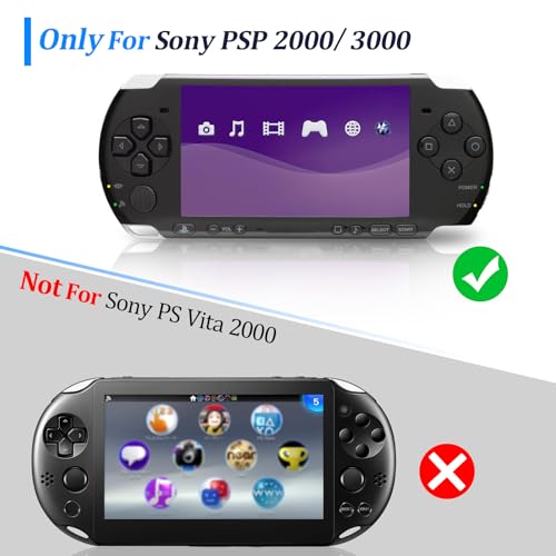 Front Glass Lens Cover for PSP 1000/2000/3000 Replacement Screen Outer Panel