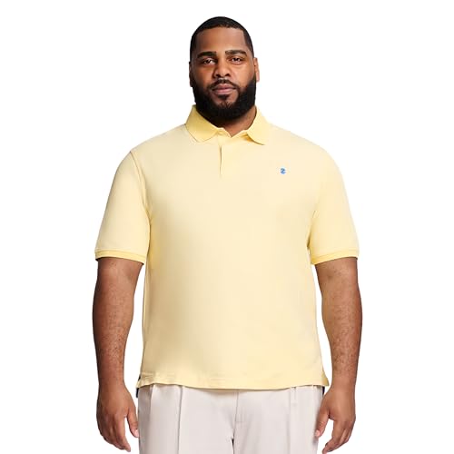 Men's Big & Tall Lemon Performance Polo Shirt 3X-Large Tall