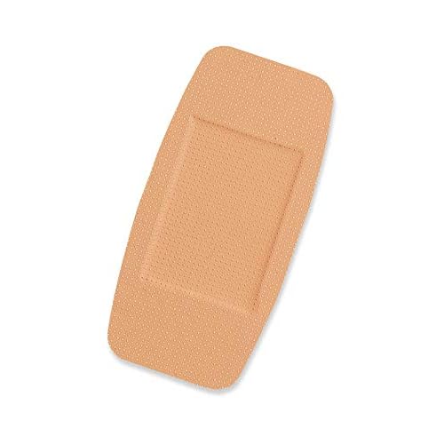 CURAD Plastic Adhesive Bandages 2" x 4", Not Made from Natural Rubber Latex, Pack of 600