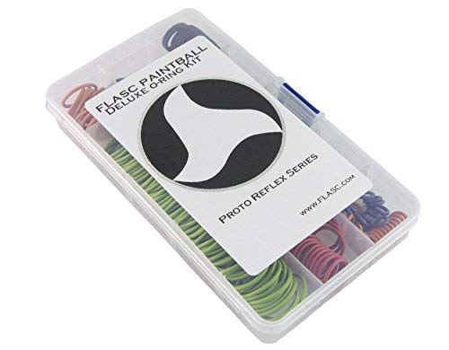 Flasc Paintball Dye/Proto Rail Series Deluxe Color Coded o-Ring kit W/ 300+ orings