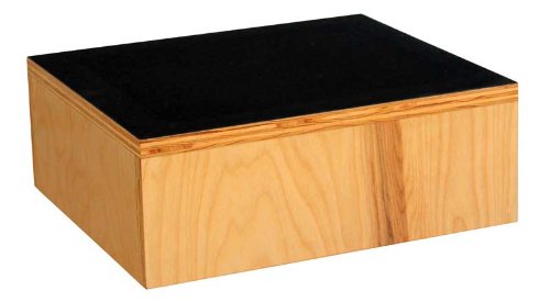 Therapy Steps, Set of 4 with Textured Safety Walk Tread, Balance Training, Plywood, Nestable for Storage