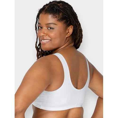 Fruit of the Loom Women's Multi-Pack Front Closure Cotton Bra