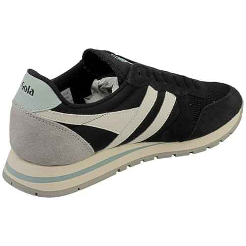 Gola Daytona Womens Classic Trainers in Black Off White