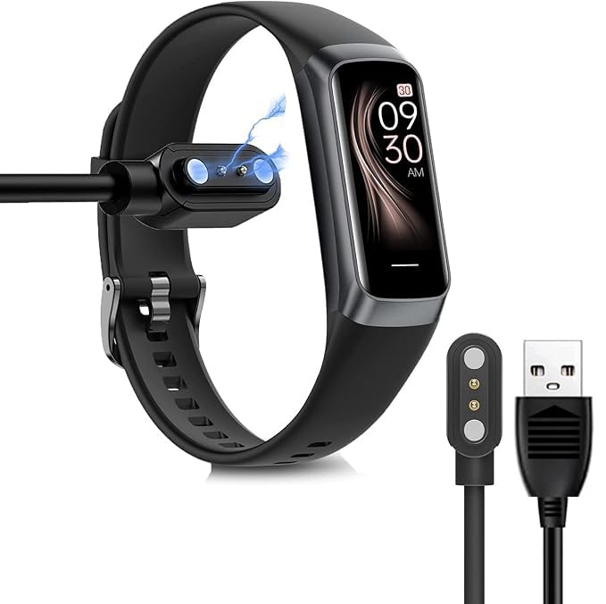 Magnetic Charging Cable for C60 Fitness Tracker Smart Watch 2-Pack