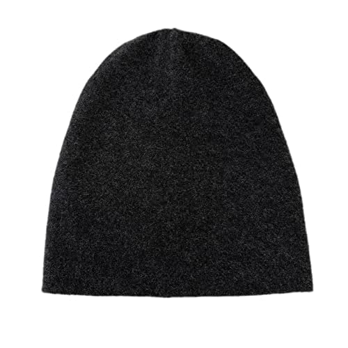 Villand 100% Cashmere Beanie for Women and Men with Gift Box, Oversized Soft Knitted Hat, Double-Layered Cashmere Ski Cap