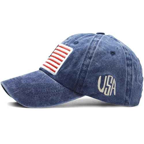 Vintage Baseball Cap for Men Women UPF50+ Washed Cotton Low Profile Adjustable Distressed Golf Dad Hat