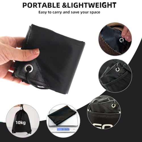 Black Drawstring Backpacks 20 Pack for Parties & Group Events
