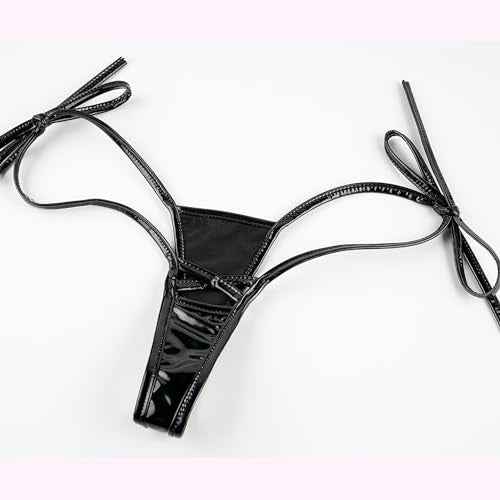 JasmyGirls Goth Micro Bikini String Mini Bathing Suit Tiny Thong Swimsuit Swimwear