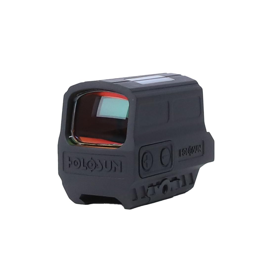 Holosun HS512C Multi-Reticle Circle Dot Enclosed Reflex Sight w/Solar Failsafe and Shake Awake, Designed for Rifle and Carbine, 2 MOA Dot