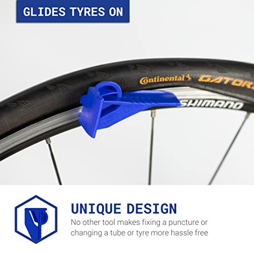 Bicycle Tire Glider Tool for All Bike Tyres - Portable & Durable Puncture Repair