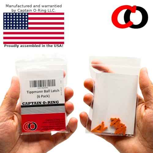 Captain O-Ring ? Replacement Ball Detent Latch for Tippmann 98, A5, X7 FA-18 Ball Keeper (Select Pack Qty)