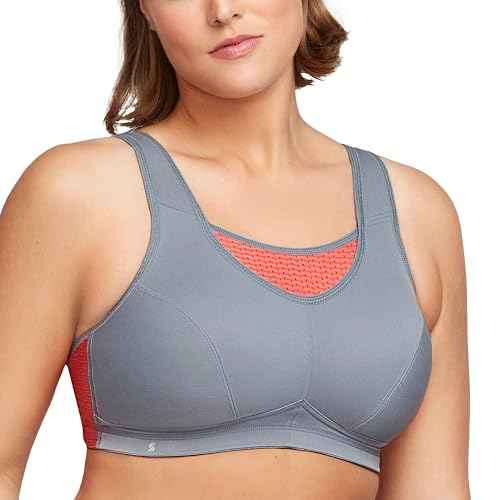 Glamorise Womens No-Bounce Camisole Sports Bra Wirefree 1067