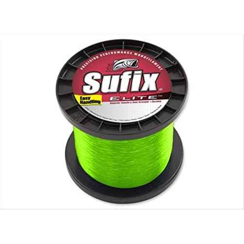 Sufix Elite 3000-Yards Spool Size Fishing Line (Yellow, 17-Pound)