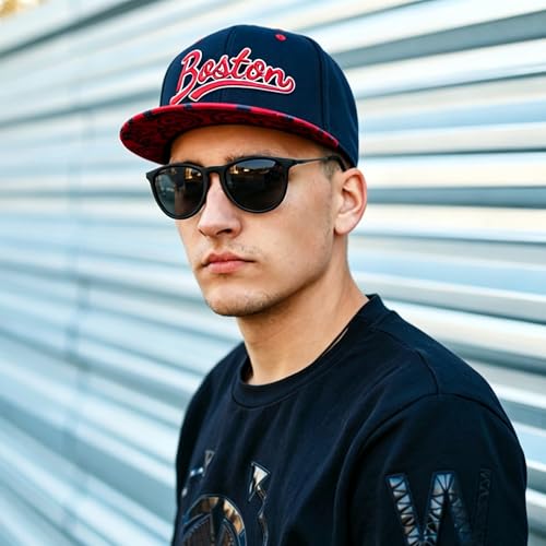 Vintage Embroidered Baseball Cap - Adjustable Snapback Trucker Hat for Men & Women