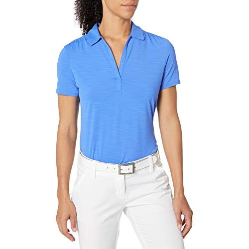 Callaway Women¡¯s Opti-Dri Tonal Short Sleeve Polo Shirt, with Stretch Fabric and Sun Protection, Extended Sizing