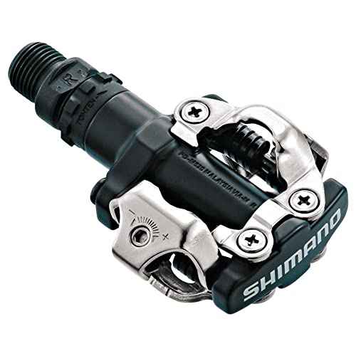 Shimano PDM520 Clipless SPD Bicycle Cycling Pedals Black with Cleats