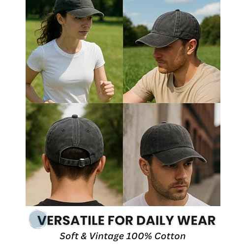 InnoBeta Radiology Gifts Cap for Men Women - Adjustable Vintage Washed Cotton Embroidered Hat - Radiology Tech Week Gift - Grey