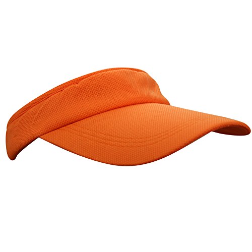 Summer Outdoor Sports Visor Baseball Sun Cap Hat - Orange