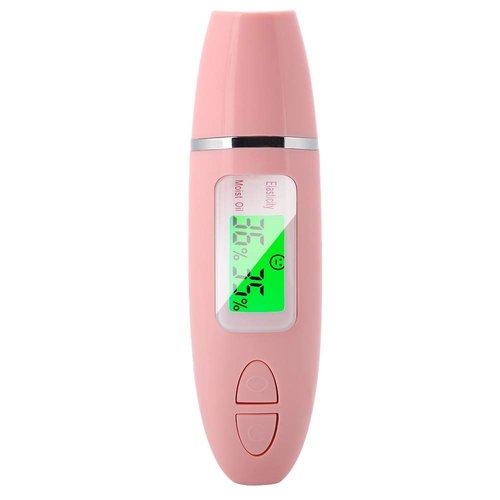 Sonew Digital Skin Detector Portable Facial Oil Content Analyzer LCD Display Smart Skin Care Tester Detector Face Care Monitor