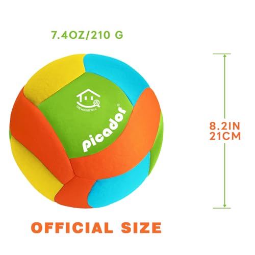 Soft Indoor Volleyball for Kids and Beginners - Safe, Silent, Vibrant Colors