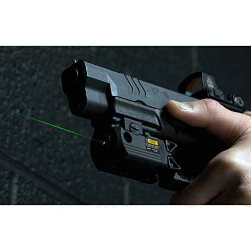 UTG Compact Pistol Laser, Green, Ambidextrous