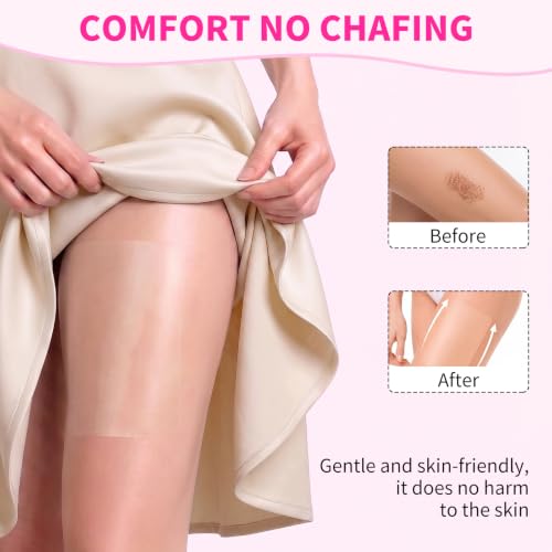 Women’s Invisible Thigh Lift Tape for Inner Thighs - Anti-Chafing & Waterproof, 20 Patches